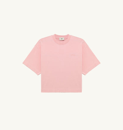 AUTRY Woman BOXY T-SHIRT WITH TONAL LOGO FOR WOMAN