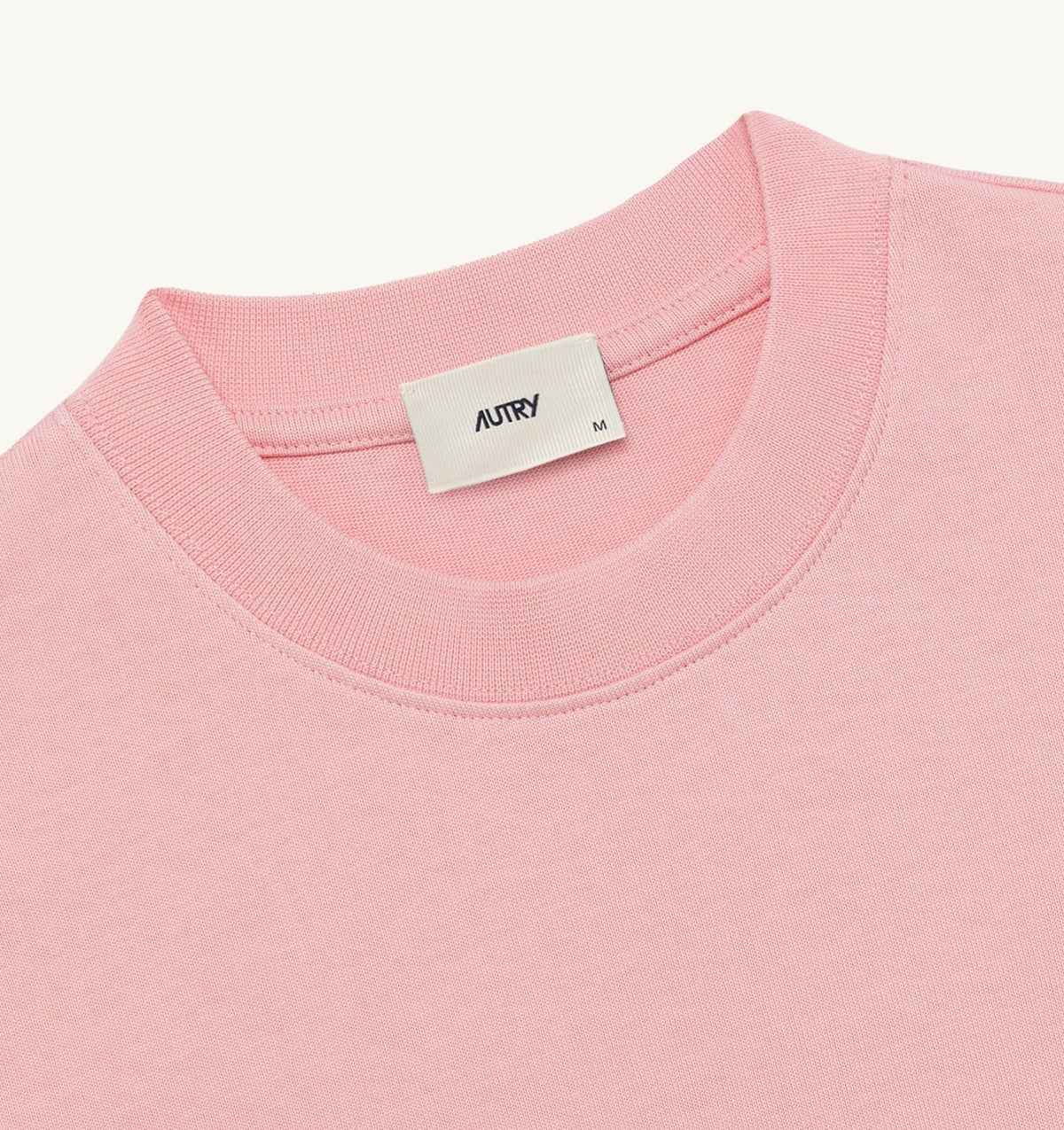AUTRY Woman BOXY T-SHIRT WITH TONAL LOGO FOR WOMAN