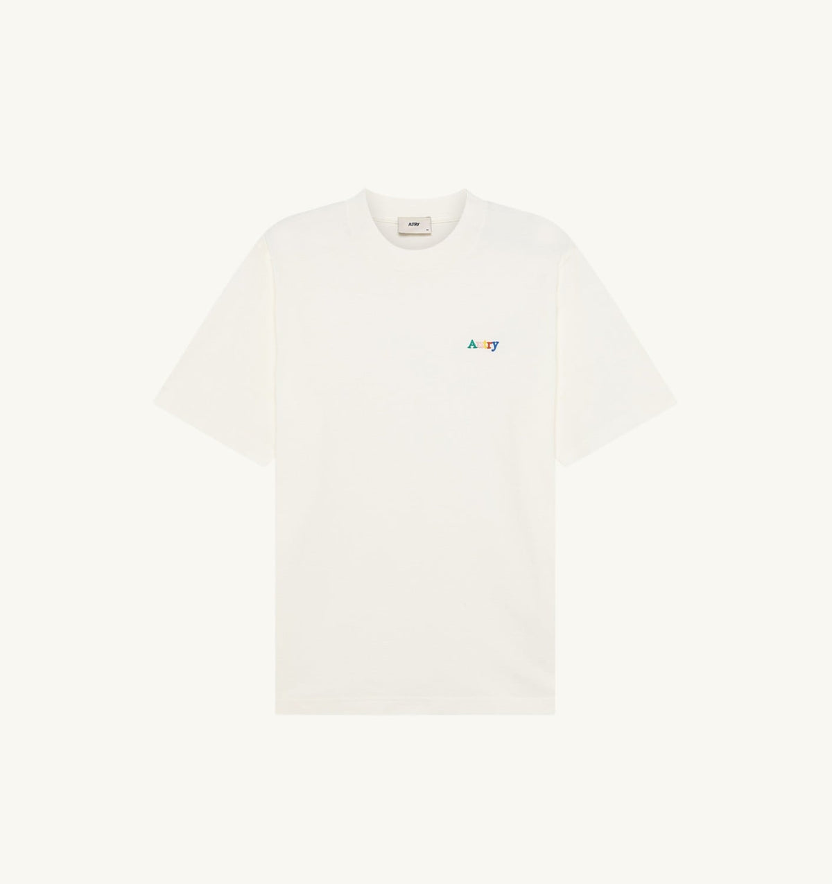 AUTRY Woman|Man T-SHIRT WITH MULTICOLOR LOGO UNISEX