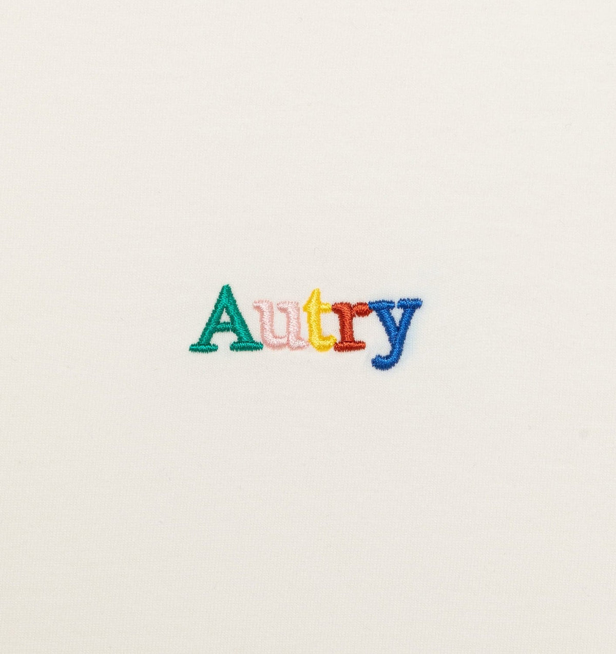 AUTRY Woman|Man T-SHIRT WITH MULTICOLOR LOGO UNISEX