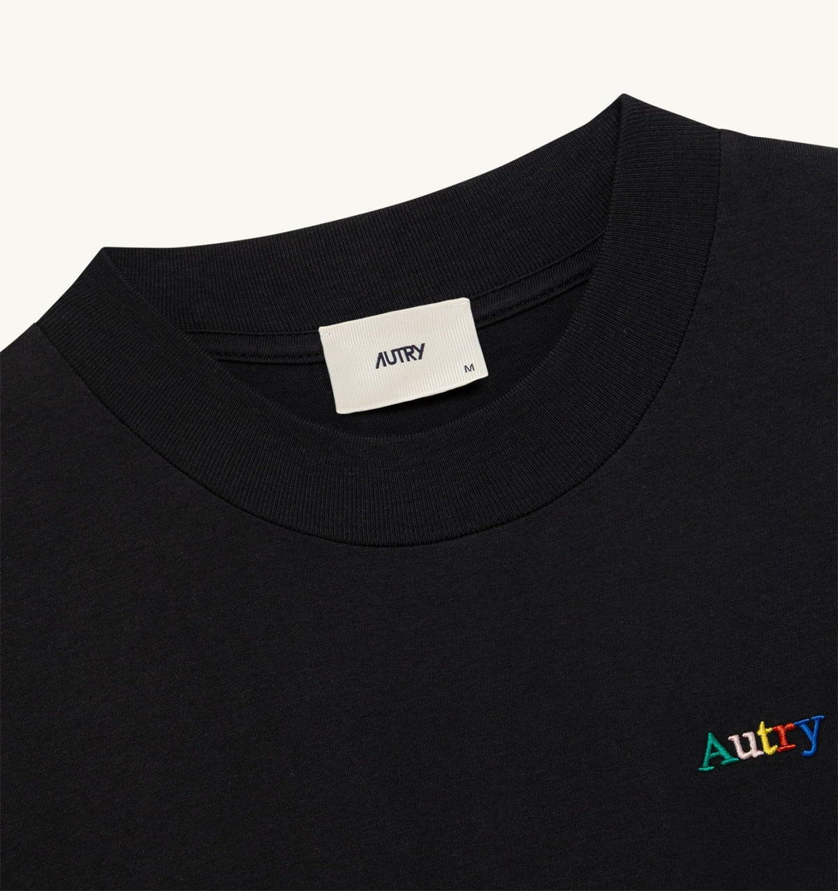AUTRY Woman|Man T-SHIRT WITH MULTICOLOR LOGO UNISEX