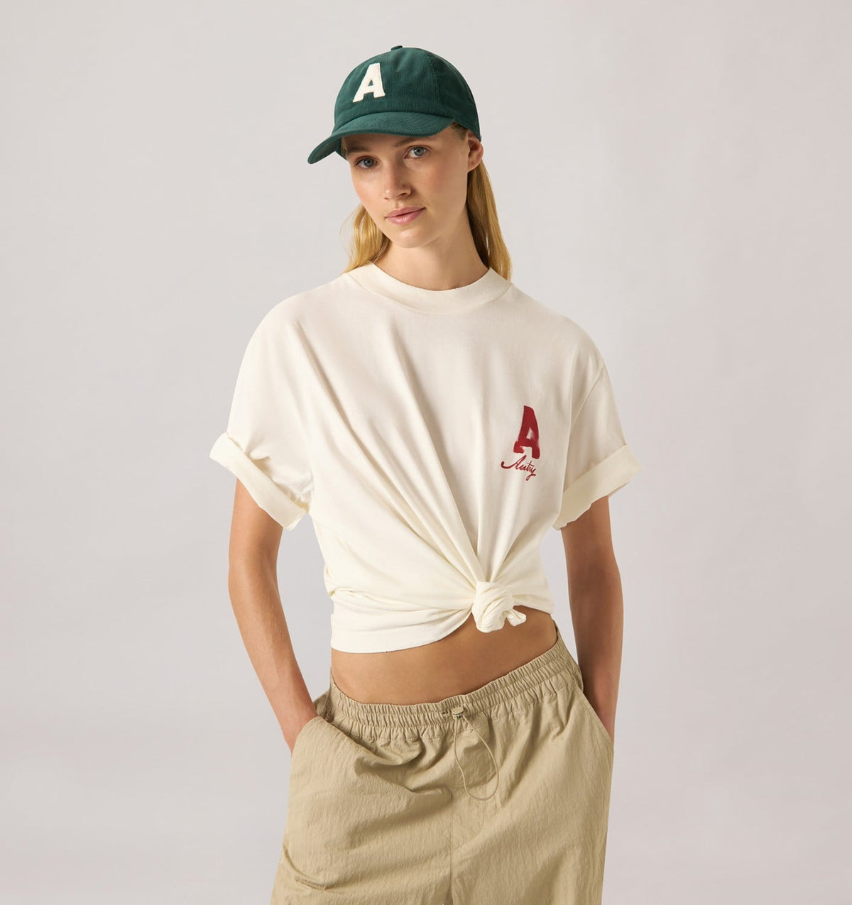 AUTRY Woman|Man HERITAGE T-SHIRT WITH WASHED EFFECT UNISEX