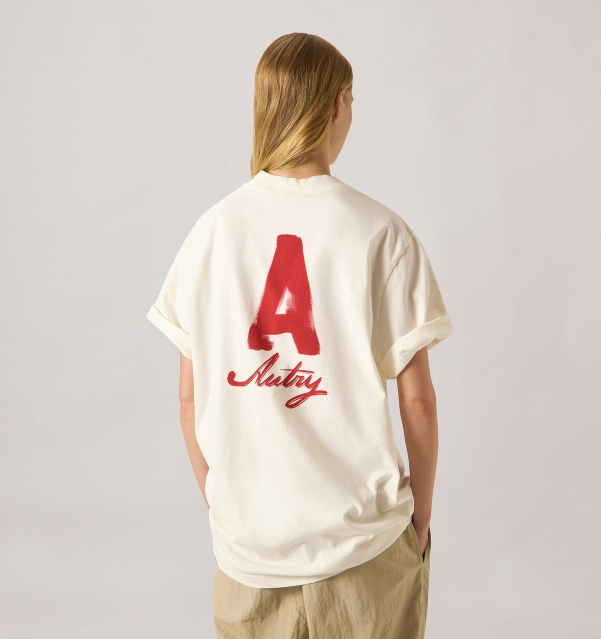 AUTRY Woman|Man HERITAGE T-SHIRT WITH WASHED EFFECT UNISEX