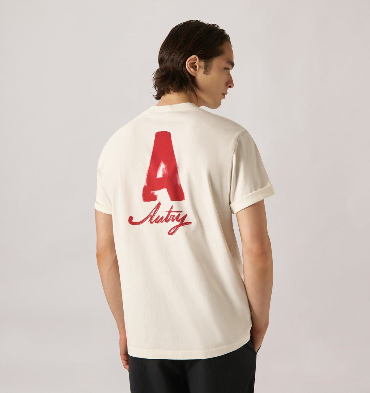 AUTRY Woman|Man HERITAGE T-SHIRT WITH WASHED EFFECT UNISEX