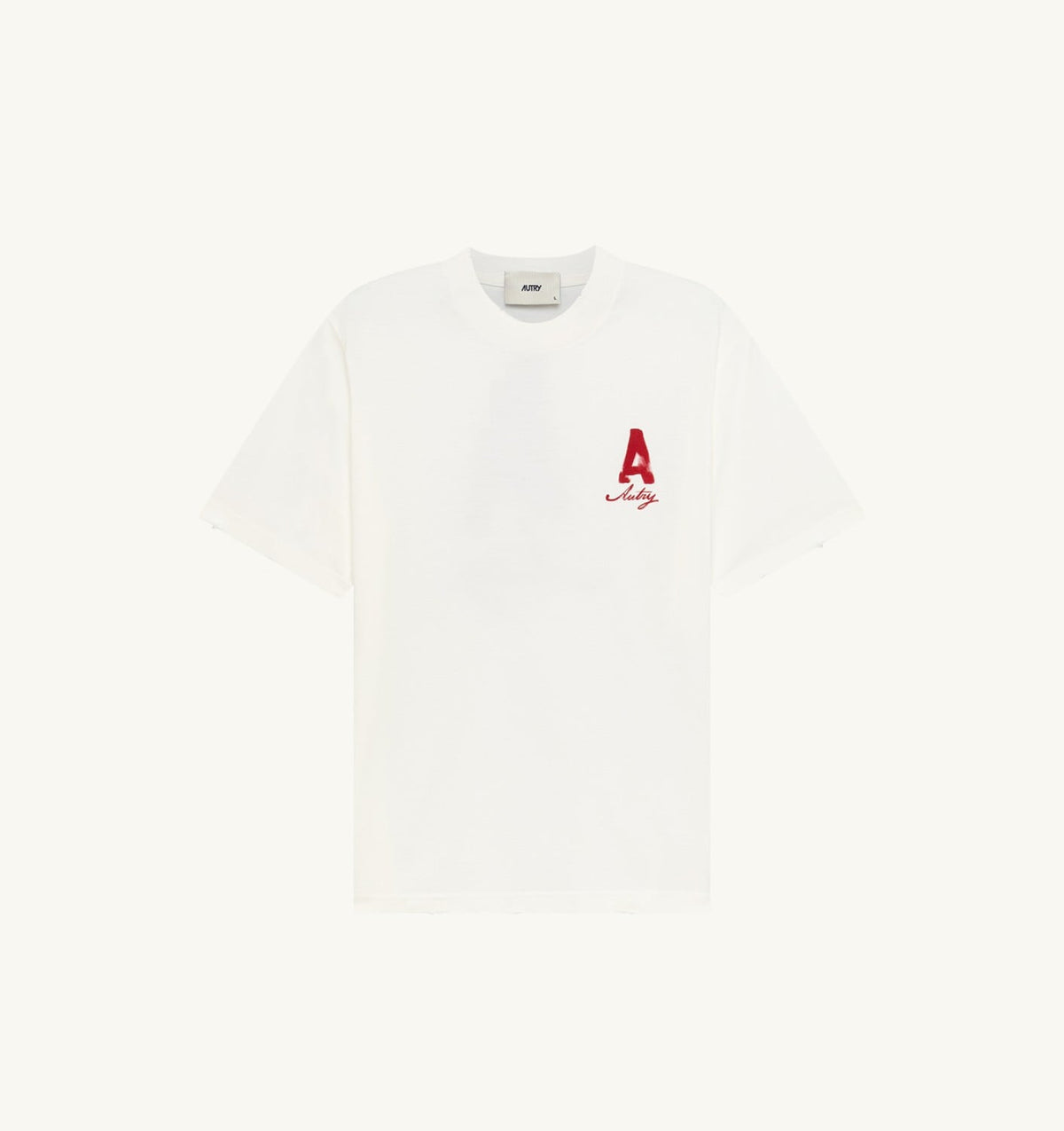 AUTRY Woman|Man HERITAGE T-SHIRT WITH WASHED EFFECT UNISEX