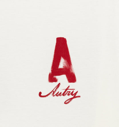 AUTRY Woman|Man HERITAGE T-SHIRT WITH WASHED EFFECT UNISEX