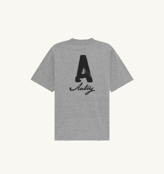 AUTRY Woman|Man HERITAGE T-SHIRT WITH WASHED EFFECT UNISEX