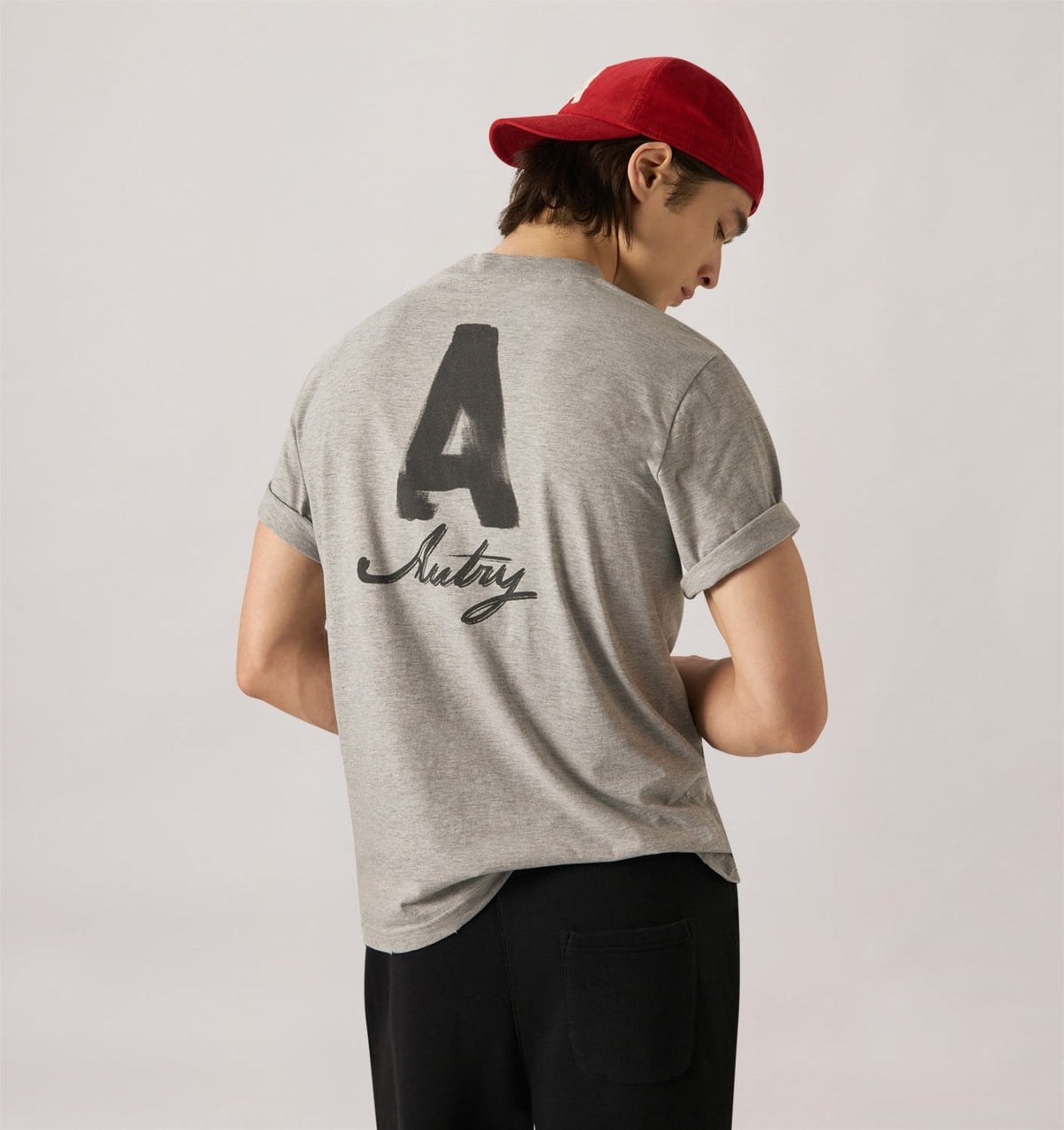 AUTRY Woman|Man HERITAGE T-SHIRT WITH WASHED EFFECT UNISEX