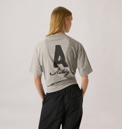 AUTRY Woman|Man HERITAGE T-SHIRT WITH WASHED EFFECT UNISEX