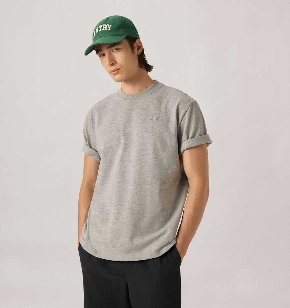 AUTRY Woman|Man T-SHIRT WITH TONAL LOGO UNISEX