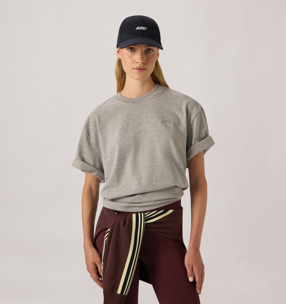 AUTRY Woman|Man T-SHIRT WITH TONAL LOGO UNISEX