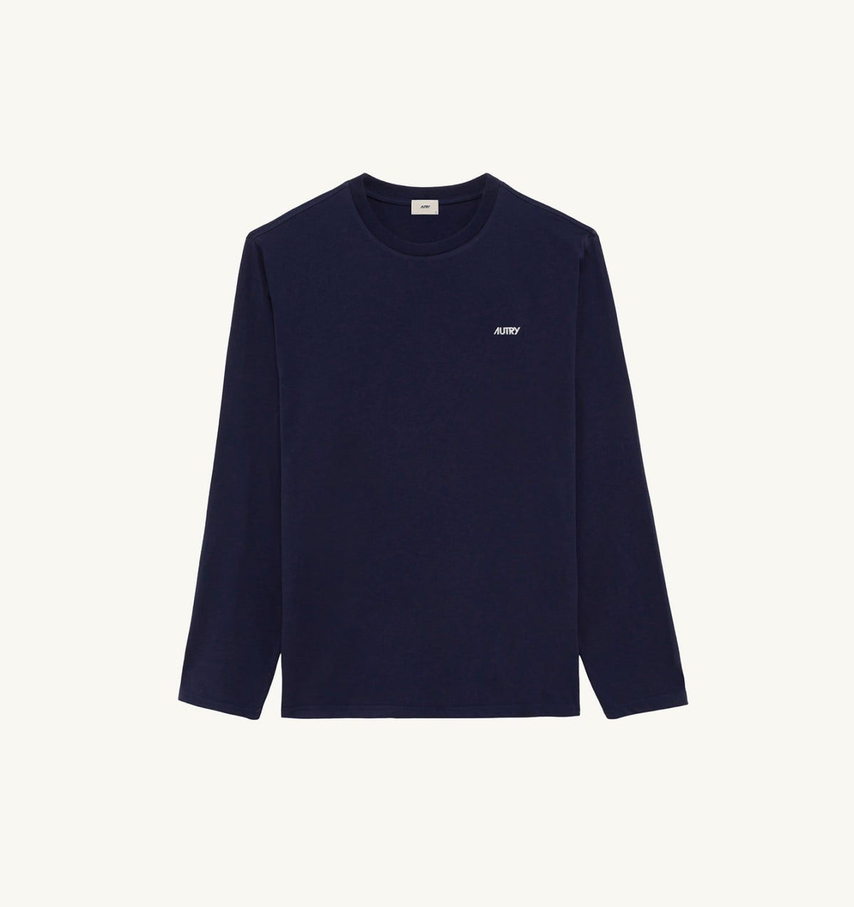 AUTRY Woman|Man LONG-SLEEVE EMBROIDERED LOGO TEE UNISEX