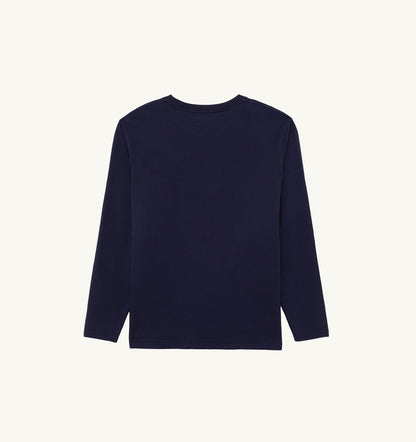 AUTRY Woman|Man LONG-SLEEVE EMBROIDERED LOGO TEE UNISEX