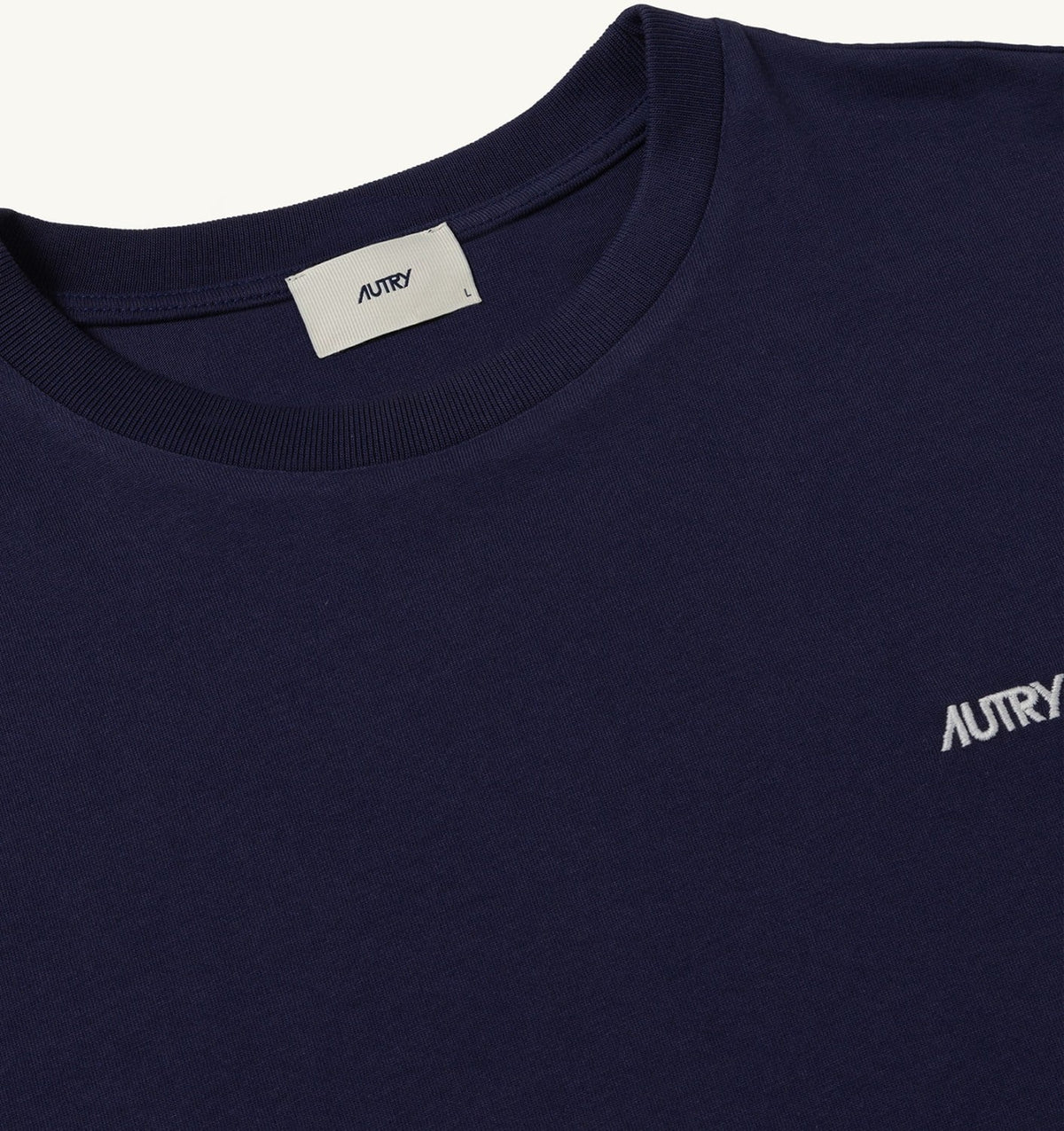 AUTRY Woman|Man LONG-SLEEVE EMBROIDERED LOGO TEE UNISEX