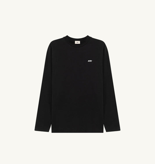 AUTRY Woman|Man LONG-SLEEVE T-SHIRT WITH EMBROIDERED LOGO UNISEX