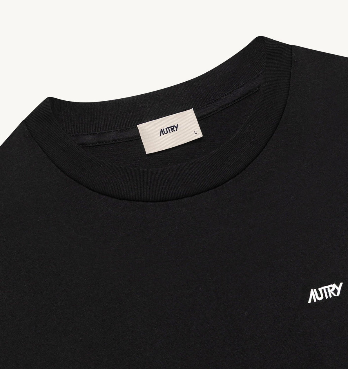 AUTRY Woman|Man LONG-SLEEVE T-SHIRT WITH EMBROIDERED LOGO UNISEX