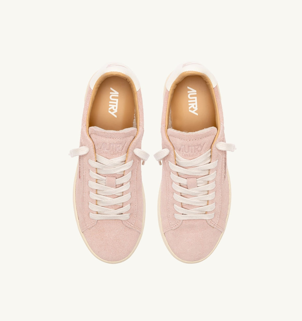 AUTRY Woman DALLAS LOW SNEAKERS IN SILK SUEDE