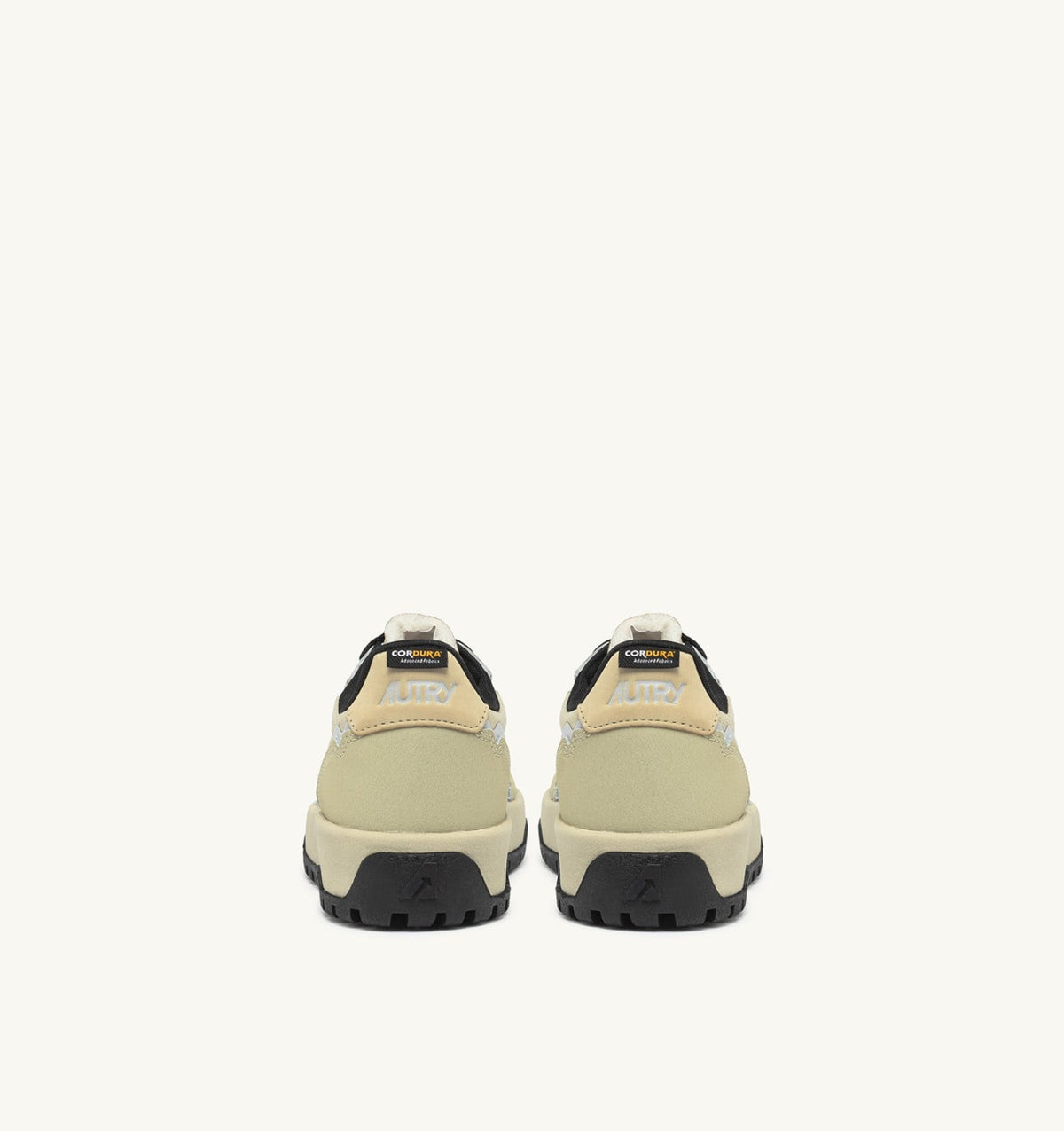 AUTRY Woman WILDPACE LOW SNEAKERS IN RIPSTOP NYLON AND LEATHER COLOR TIDAL FOAM AND REFLEX