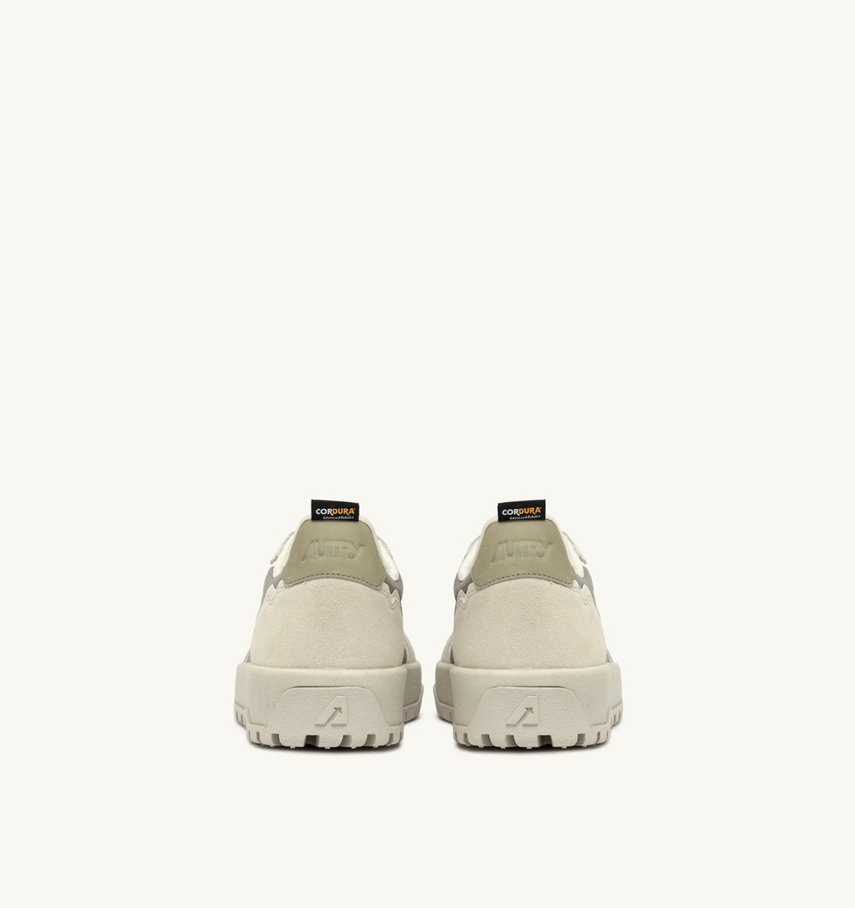 AUTRY Woman WILDPACE LOW SNEAKERS IN ELMOND AND WHITE CORDURA AND SUEDE