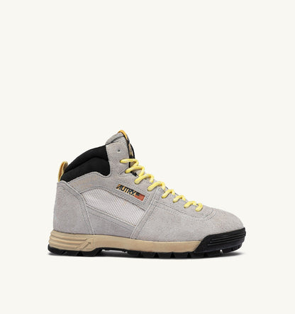 AUTRY Woman MALGA COURMAYEUR IN ICE AND LEMON DROP SUEDE