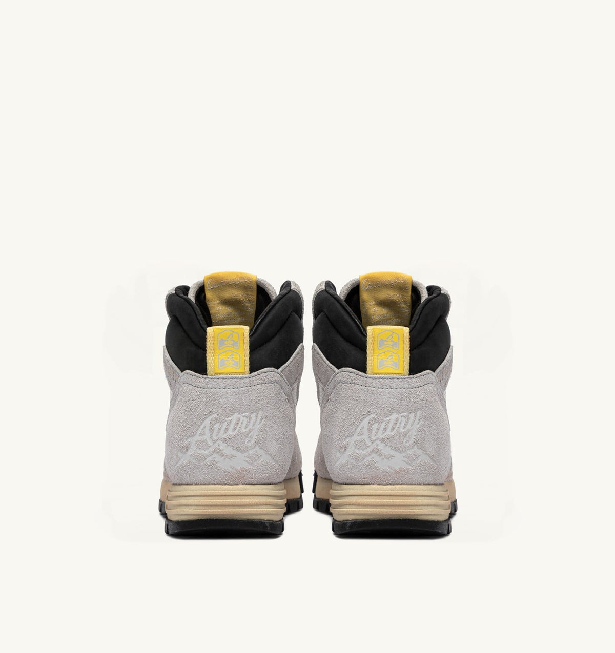 AUTRY Woman MALGA COURMAYEUR IN ICE AND LEMON DROP SUEDE