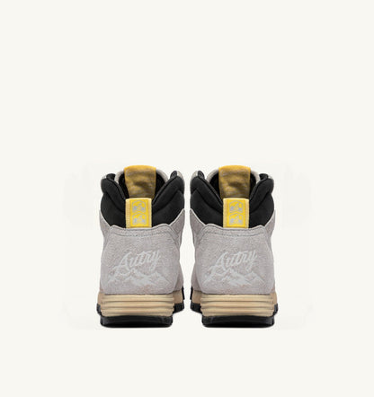 AUTRY Woman MALGA COURMAYEUR IN ICE AND LEMON DROP SUEDE