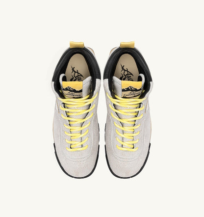 AUTRY Woman MALGA COURMAYEUR IN ICE AND LEMON DROP SUEDE