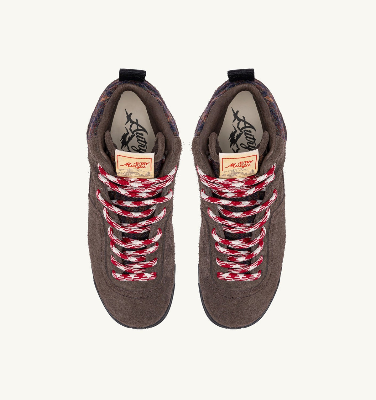 AUTRY Woman MALGA BOOTS IN SUEDE COLOR PEPPER