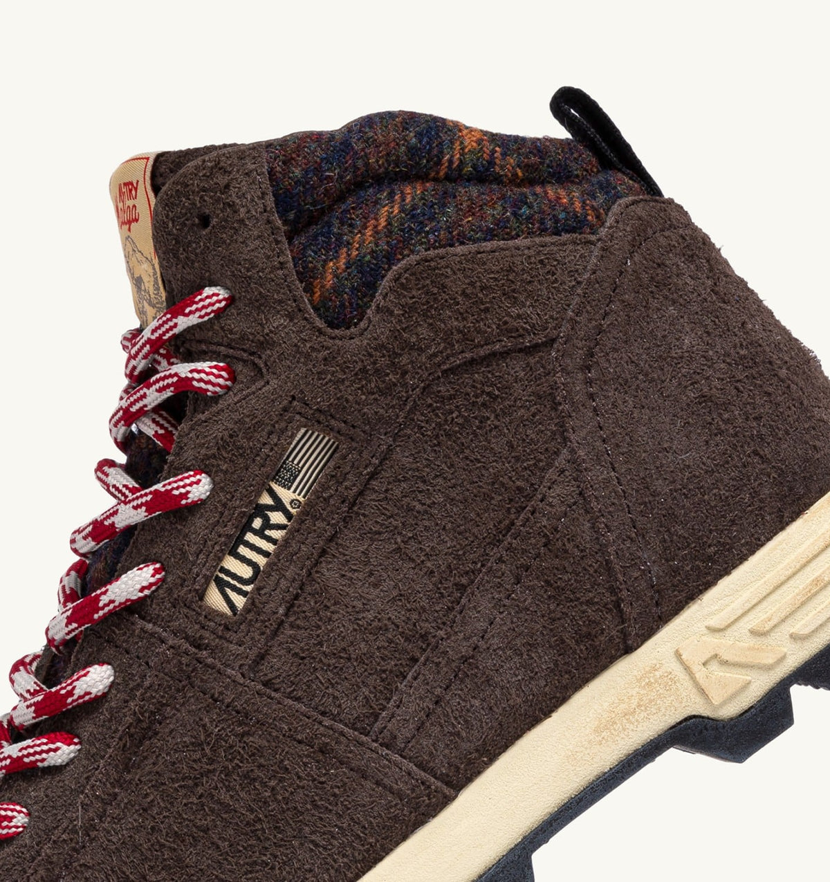 AUTRY Woman MALGA BOOTS IN SUEDE COLOR PEPPER