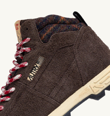 AUTRY Woman MALGA BOOTS IN SUEDE COLOR PEPPER